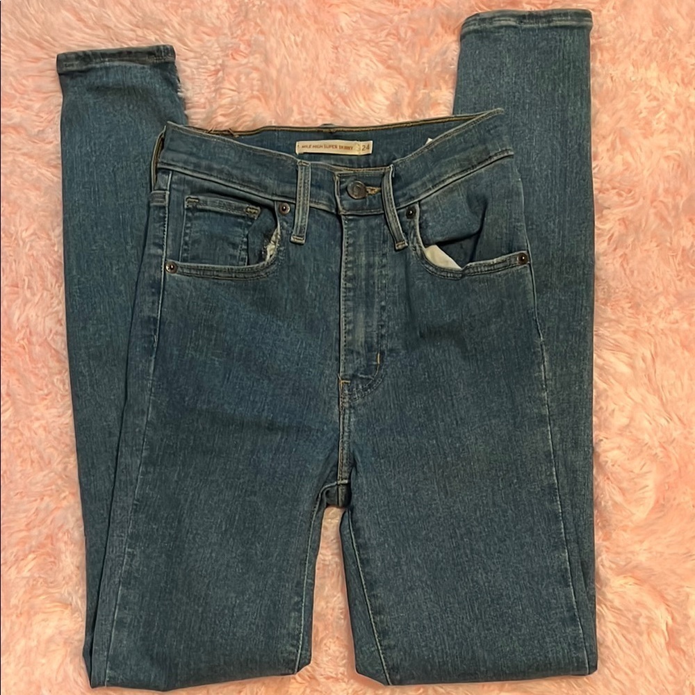 Mile high super skinny Levi’s